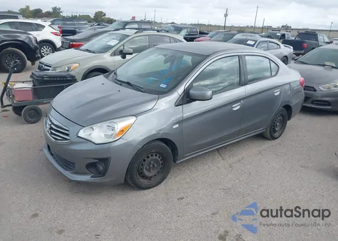 2019 Mitsubishi Mirage G4 Es/Rf z USA, uszkodzony, nr VIN ML32F3FJ1KHF17066